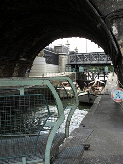 cluse d'accs  la Seine